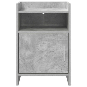 Κομοδίνα 2 pcs Γκρι Σκυροδέματος 40 x 36 x 60 εκ - Pakobazaar