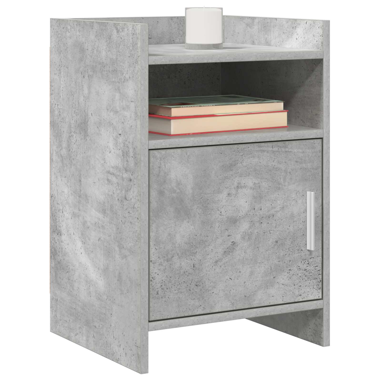 Κομοδίνα 2 pcs Γκρι Σκυροδέματος 40 x 36 x 60 εκ