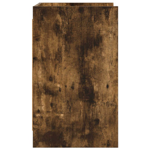 Κομοδίνα Καπνισμένο Ξύλο Δρυός 40 x 36 x 60 εκ - Pakobazaar