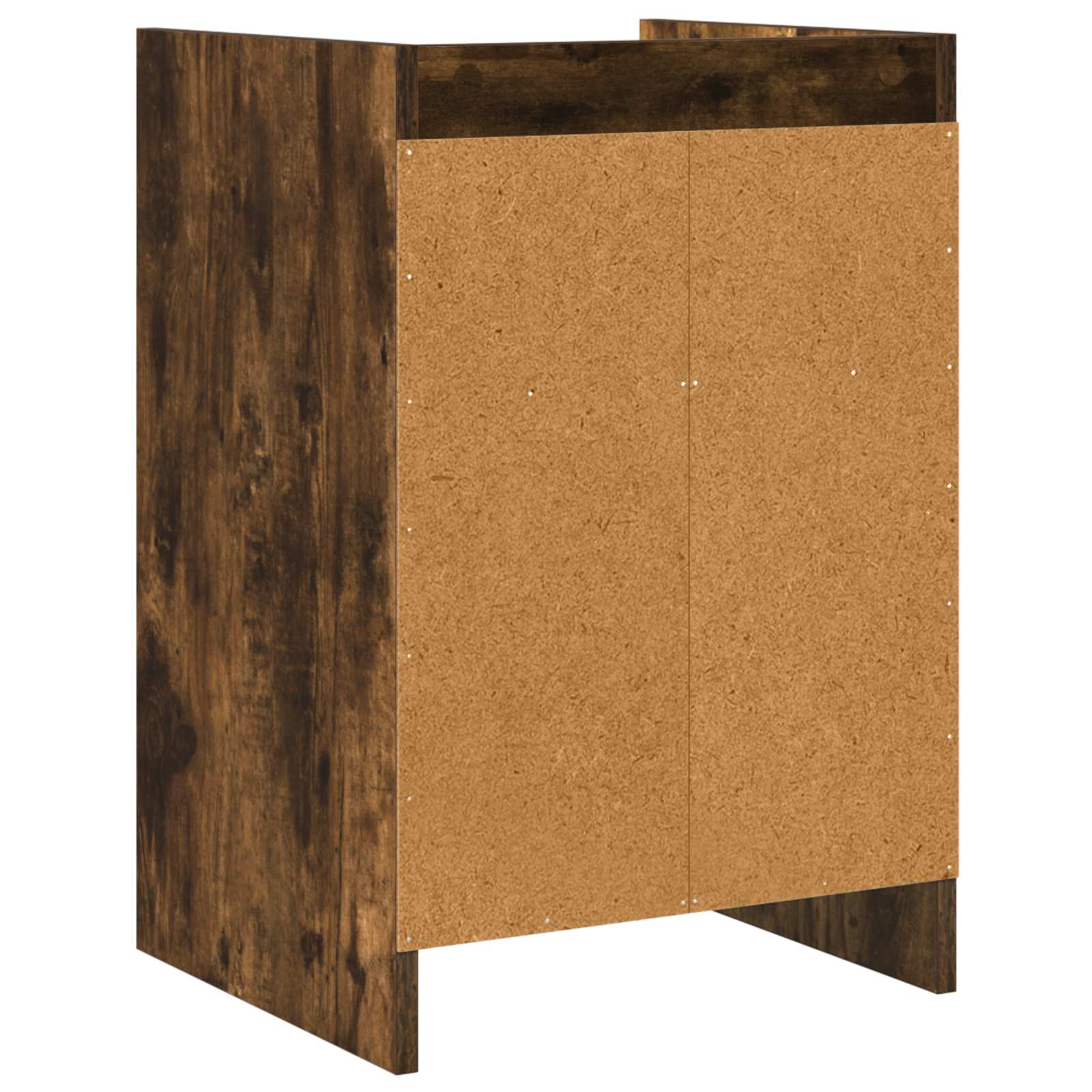 Κομοδίνα 2 pcs Καπνισμένο Ξύλο Δρυός 40 x 36 x 60 εκ