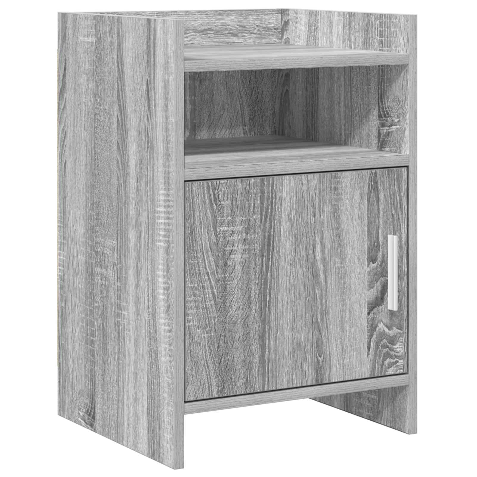 Κομοδίνα Γκρι Sonoma 40 x 36 x 60 εκ Επεξεργασμένο Ξύλο