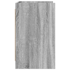 Κομοδίνα Γκρι Sonoma 40 x 36 x 60 εκ Επεξεργασμένο Ξύλο - Pakobazaar