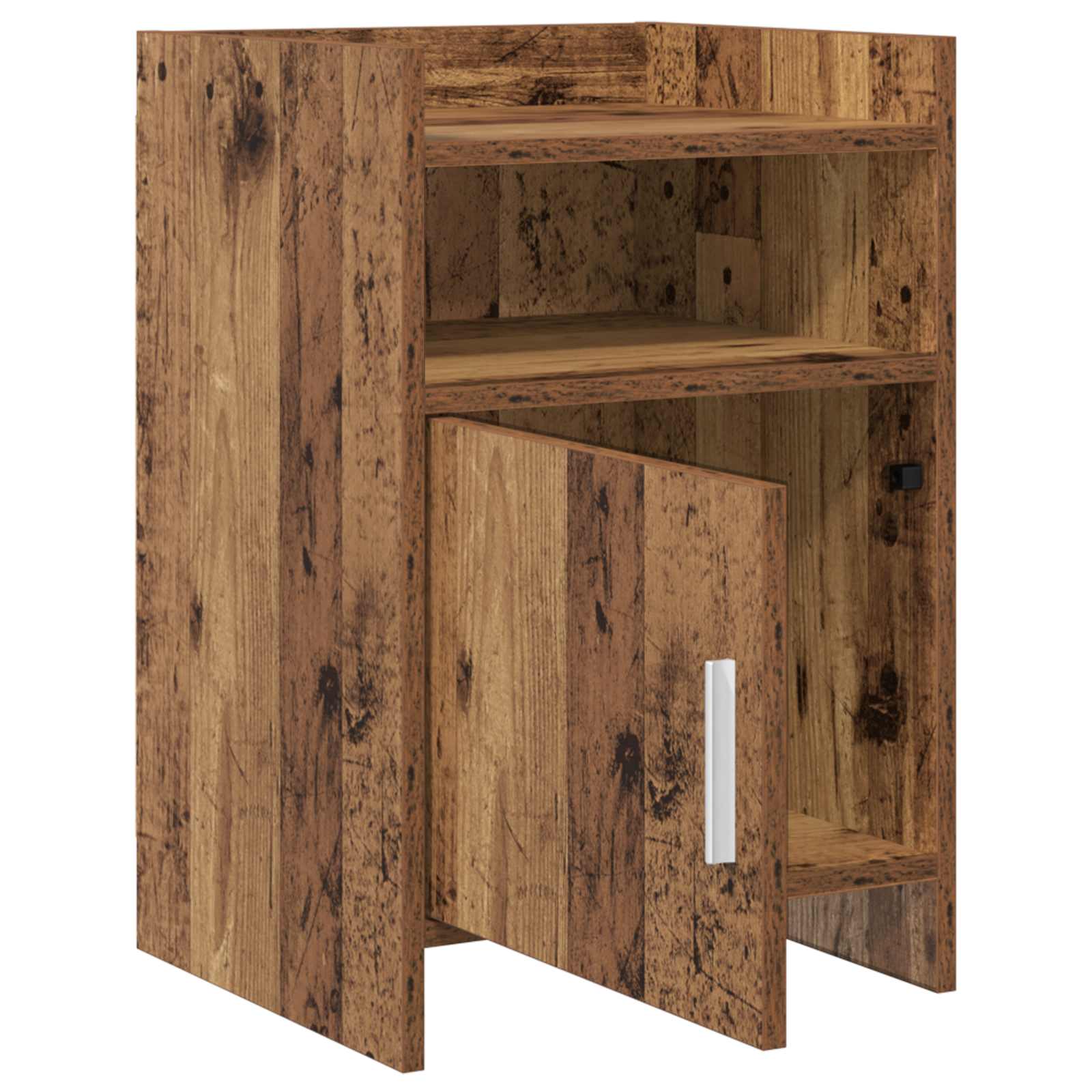 Κομοδίνα 2 pcs Παλαιωμένο ξύλο 40 x 36 x 60 εκ