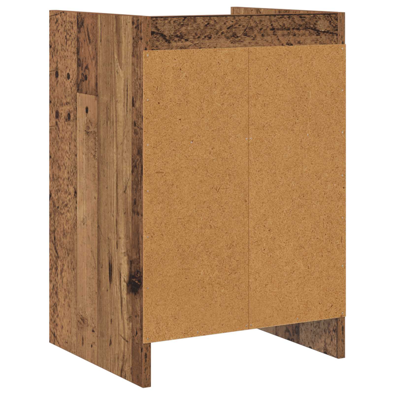 Κομοδίνα 2 pcs Παλαιωμένο ξύλο 40 x 36 x 60 εκ