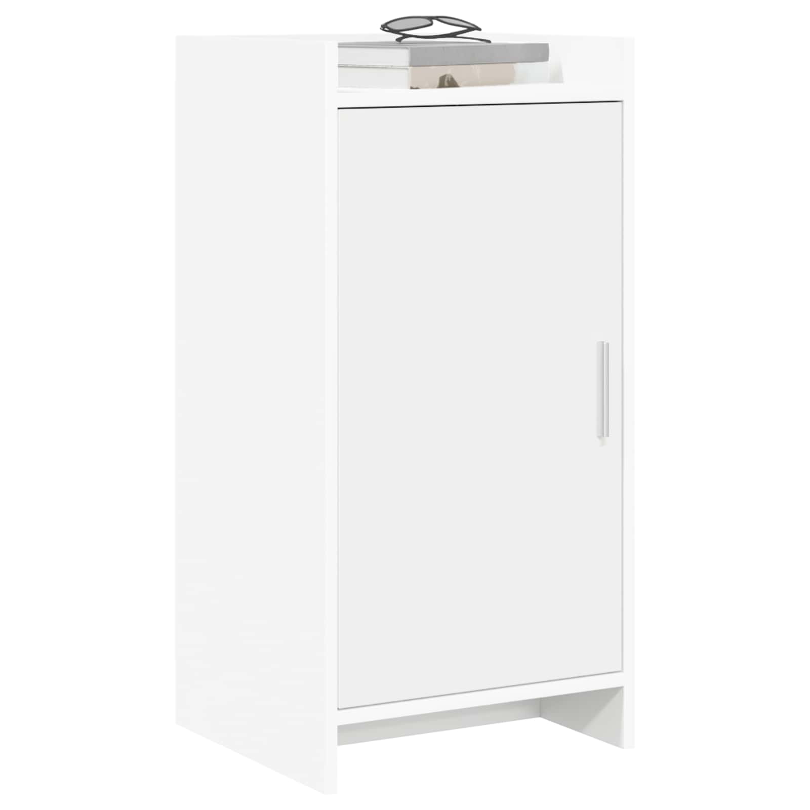 Πλαϊνό γραφείο Λευκό 40 x 36 x 80 εκ Επεξεργασμένο Ξύλο