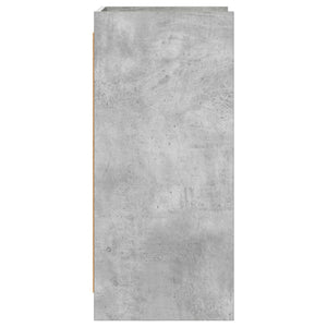 Πλαϊνό γραφείο Γκρι Σκυροδέματος 40 x 36 x 80 εκ - Pakobazaar