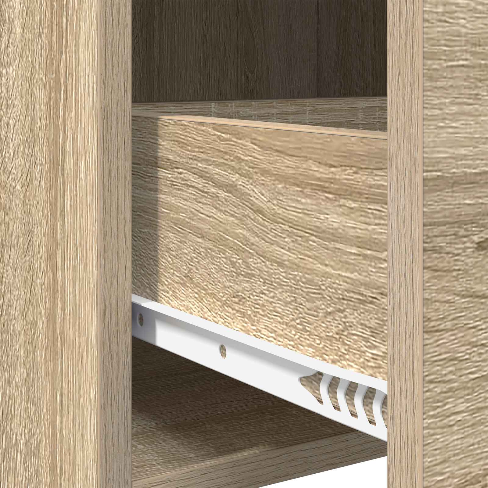 Πλαϊνό γραφείο Sonoma Δρυς 40 x 36 x 80 εκ Επεξεργασμένο Ξύλο