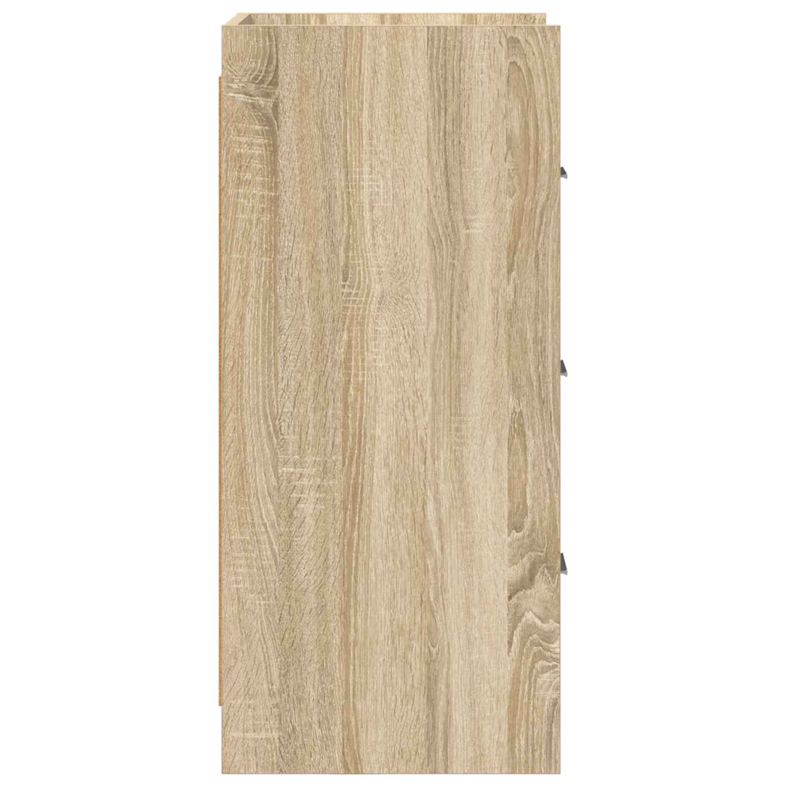 Πλαϊνό γραφείο Sonoma Δρυς 40 x 36 x 80 εκ Επεξεργασμένο Ξύλο