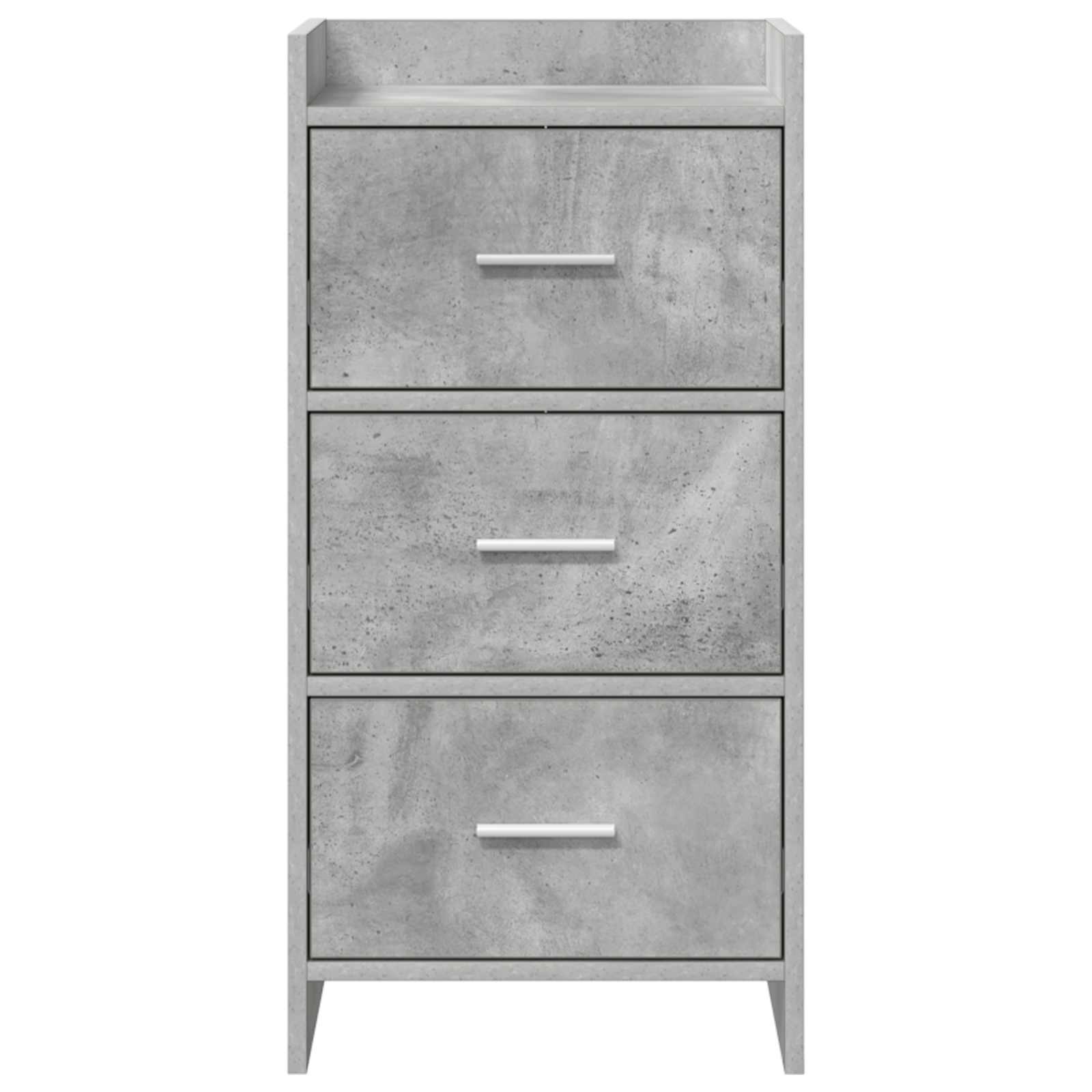 Πλαϊνό γραφείο Γκρι Σκυροδέματος 40 x 36 x 80 εκ