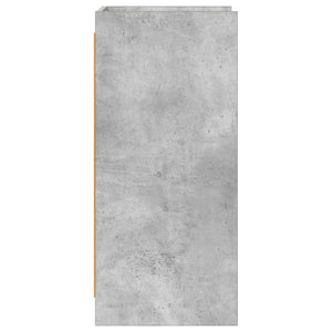 Πλαϊνό γραφείο Γκρι Σκυροδέματος 40 x 36 x 80 εκ - Pakobazaar