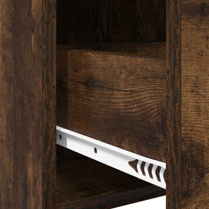 Πλαϊνό γραφείο Καπνισμένο Ξύλο Δρυός 40 x 36 x 80 εκ - Pakobazaar