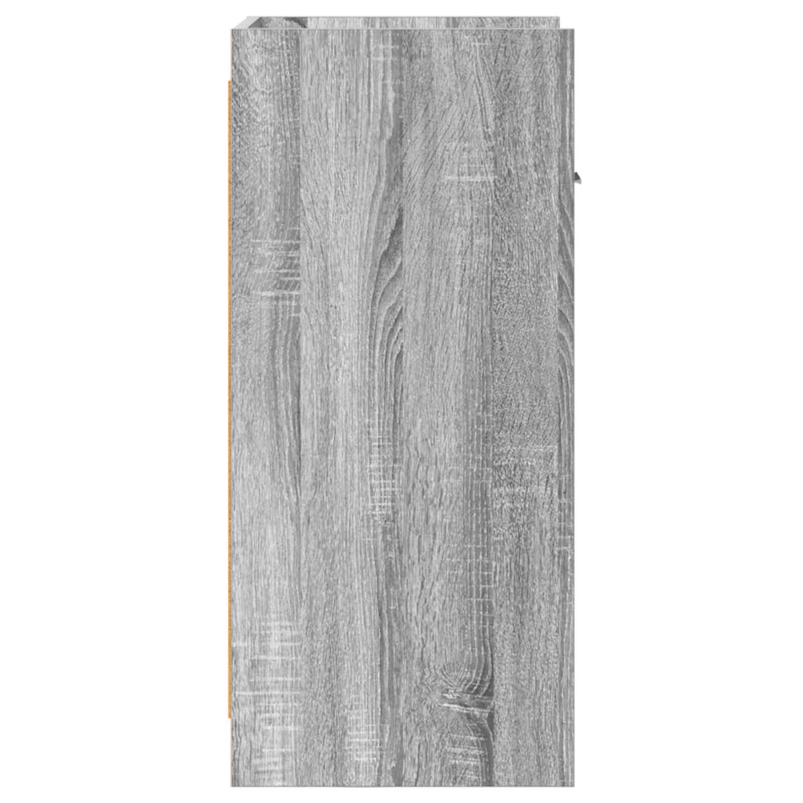 Πλαϊνό γραφείο Γκρι Sonoma 40 x 36 x 80 εκ Επεξεργασμένο Ξύλο