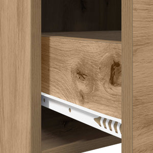 Πλαϊνό γραφείο Artisan Δρυς 40 x 36 x 80 εκ Επεξεργασμένο Ξύλο - Pakobazaar