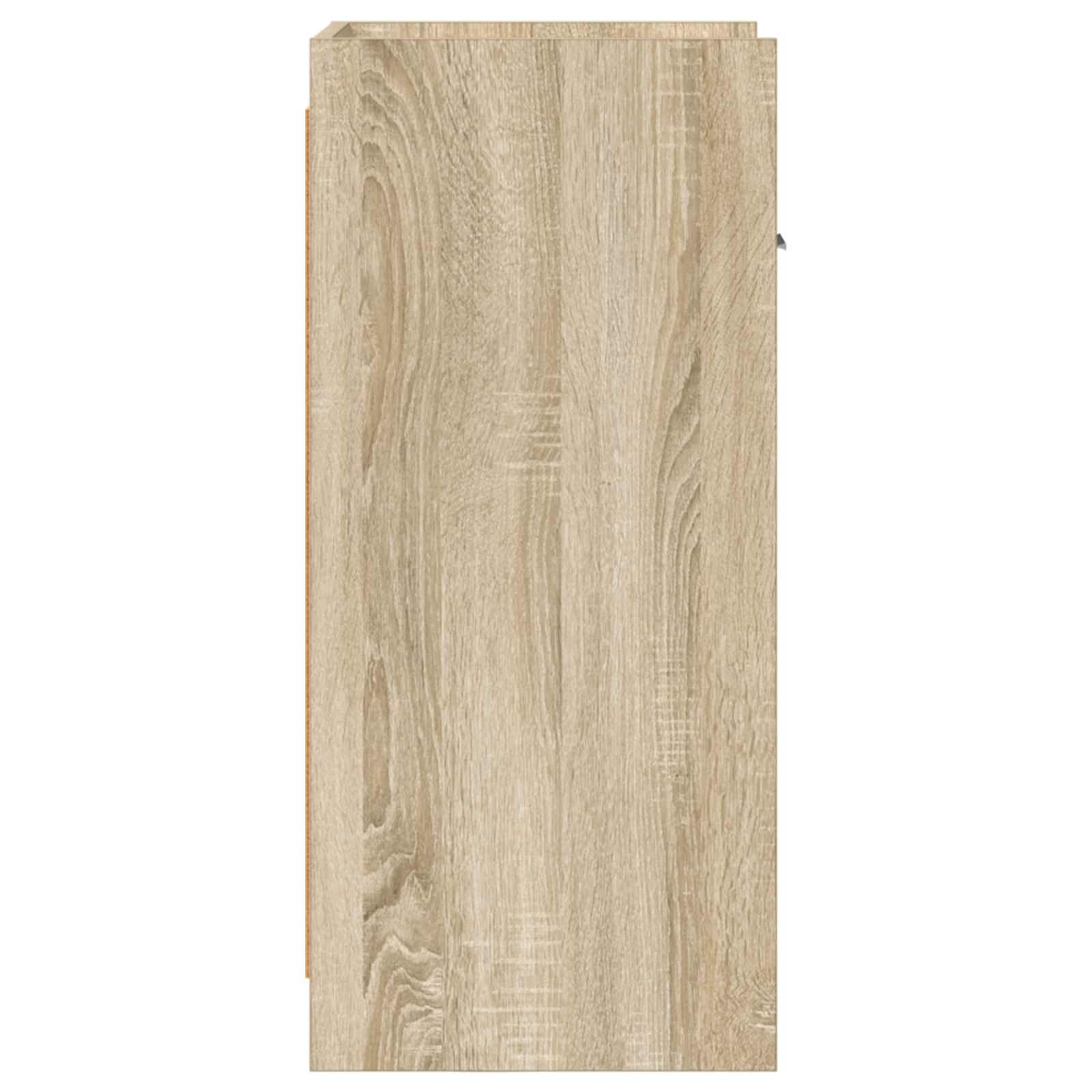 Πλαϊνό γραφείο Sonoma Δρυς 40 x 36 x 80 εκ Επεξεργασμένο Ξύλο - Pakobazaar