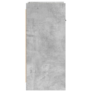 Πλαϊνό γραφείο Γκρι Σκυροδέματος 40 x 36 x 80 εκ - Pakobazaar