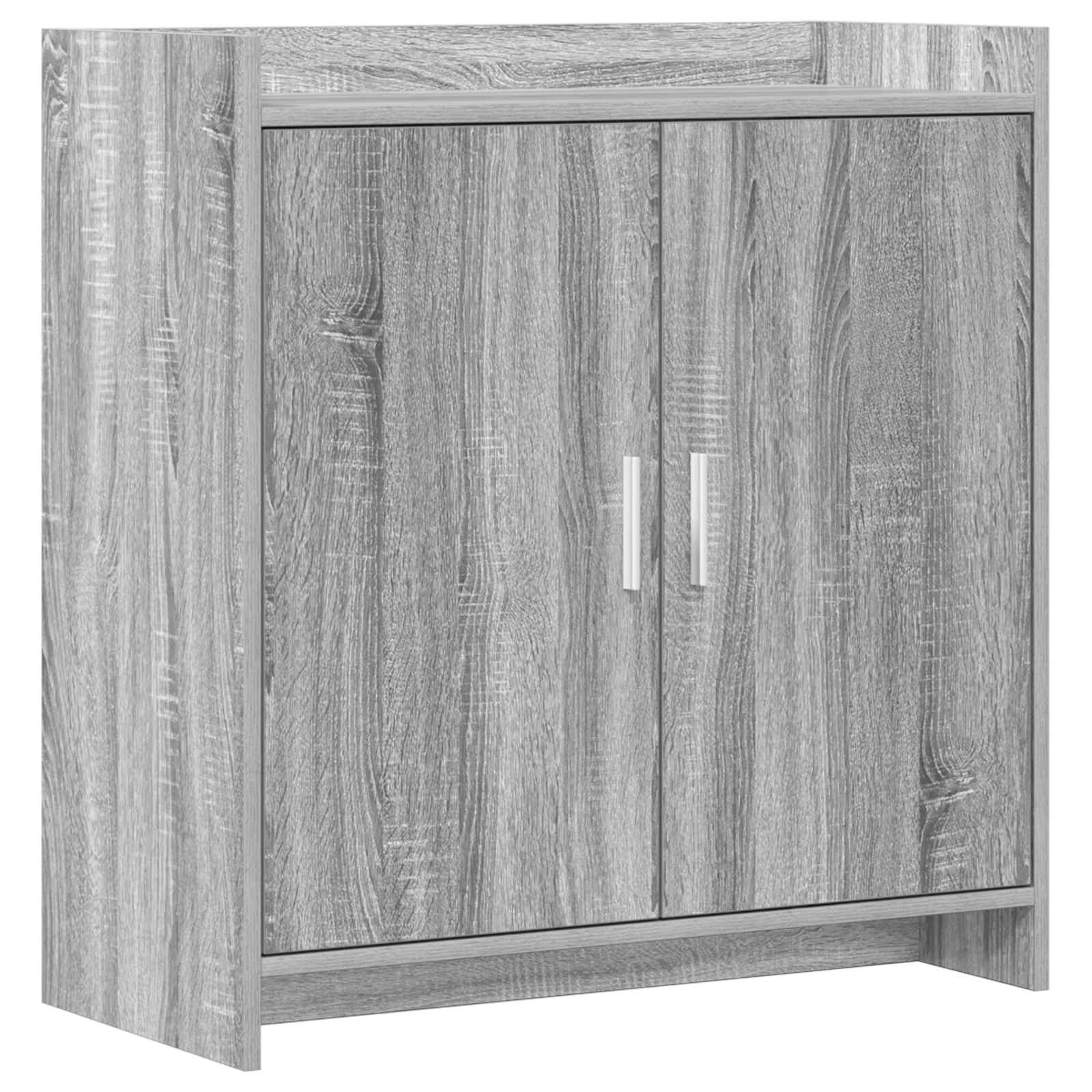 Πλαϊνό γραφείο Γκρι Sonoma 72 x 36 x 80 εκ. Επεξεργασμένο Ξύλο