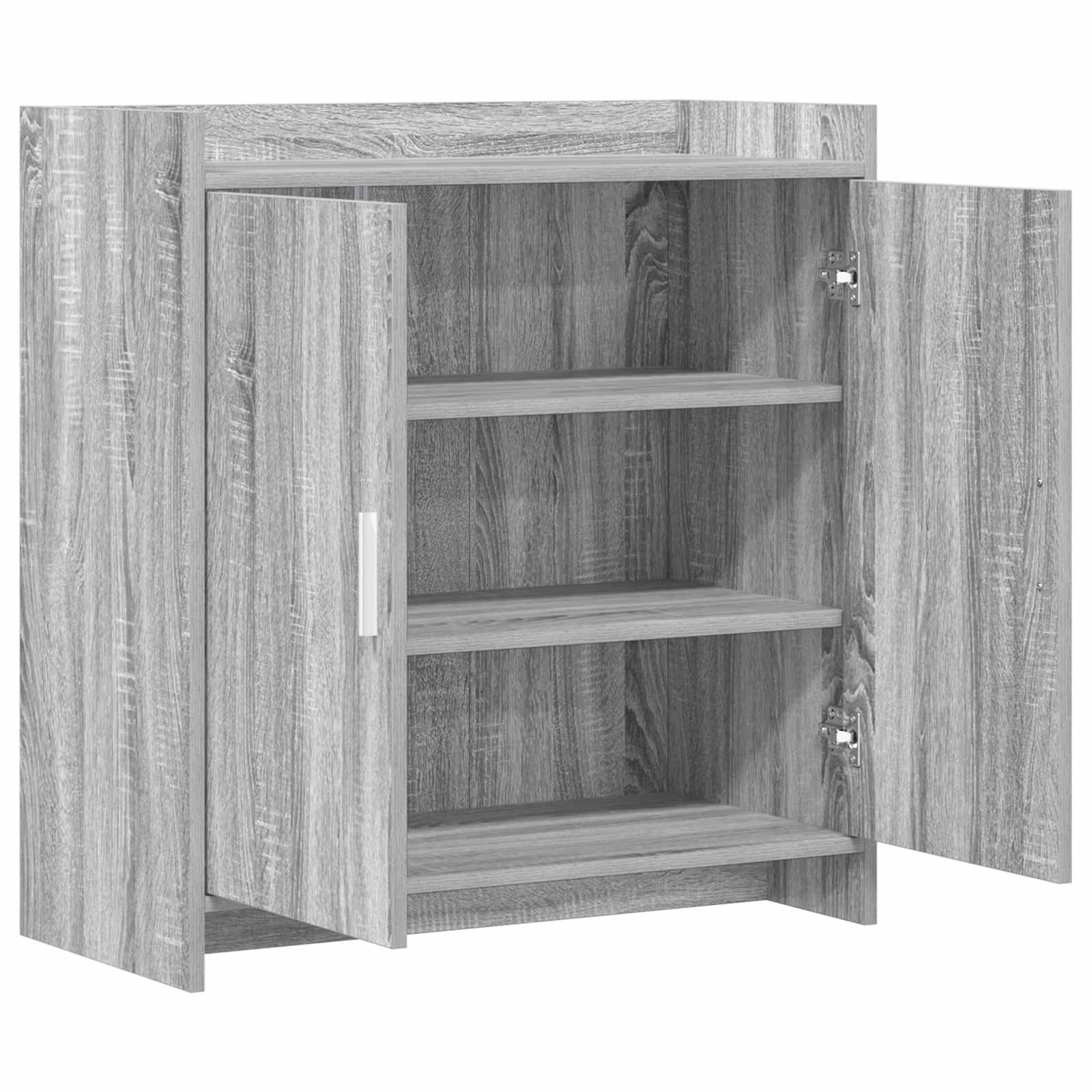 Πλαϊνό γραφείο Γκρι Sonoma 72 x 36 x 80 εκ. Επεξεργασμένο Ξύλο