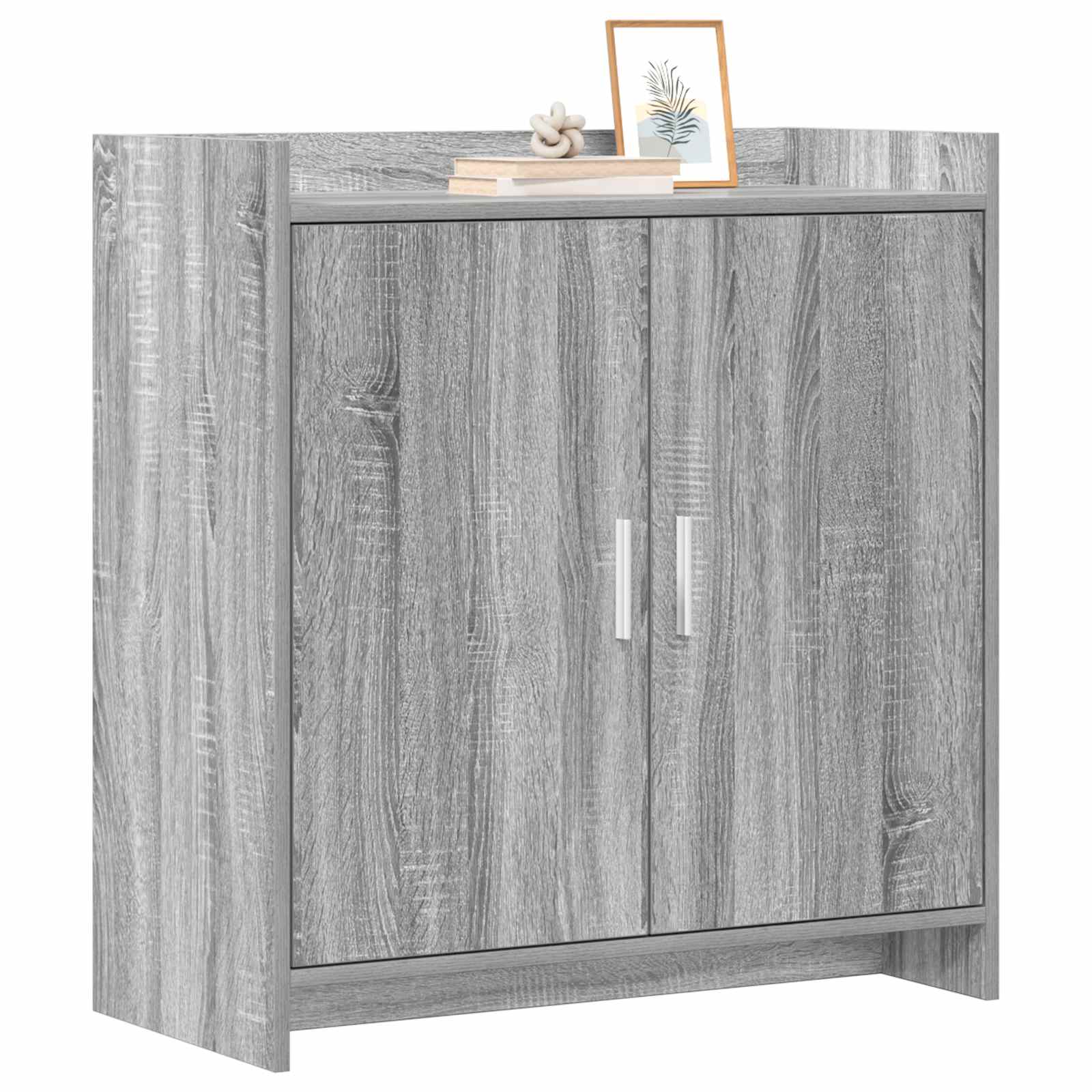 Πλαϊνό γραφείο Γκρι Sonoma 72 x 36 x 80 εκ. Επεξεργασμένο Ξύλο