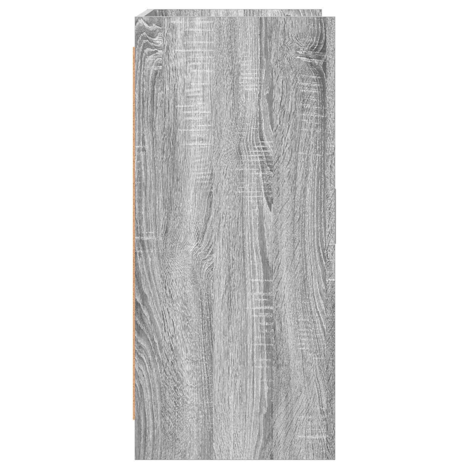 Πλαϊνό γραφείο Γκρι Sonoma 72 x 36 x 80 εκ. Επεξεργασμένο Ξύλο