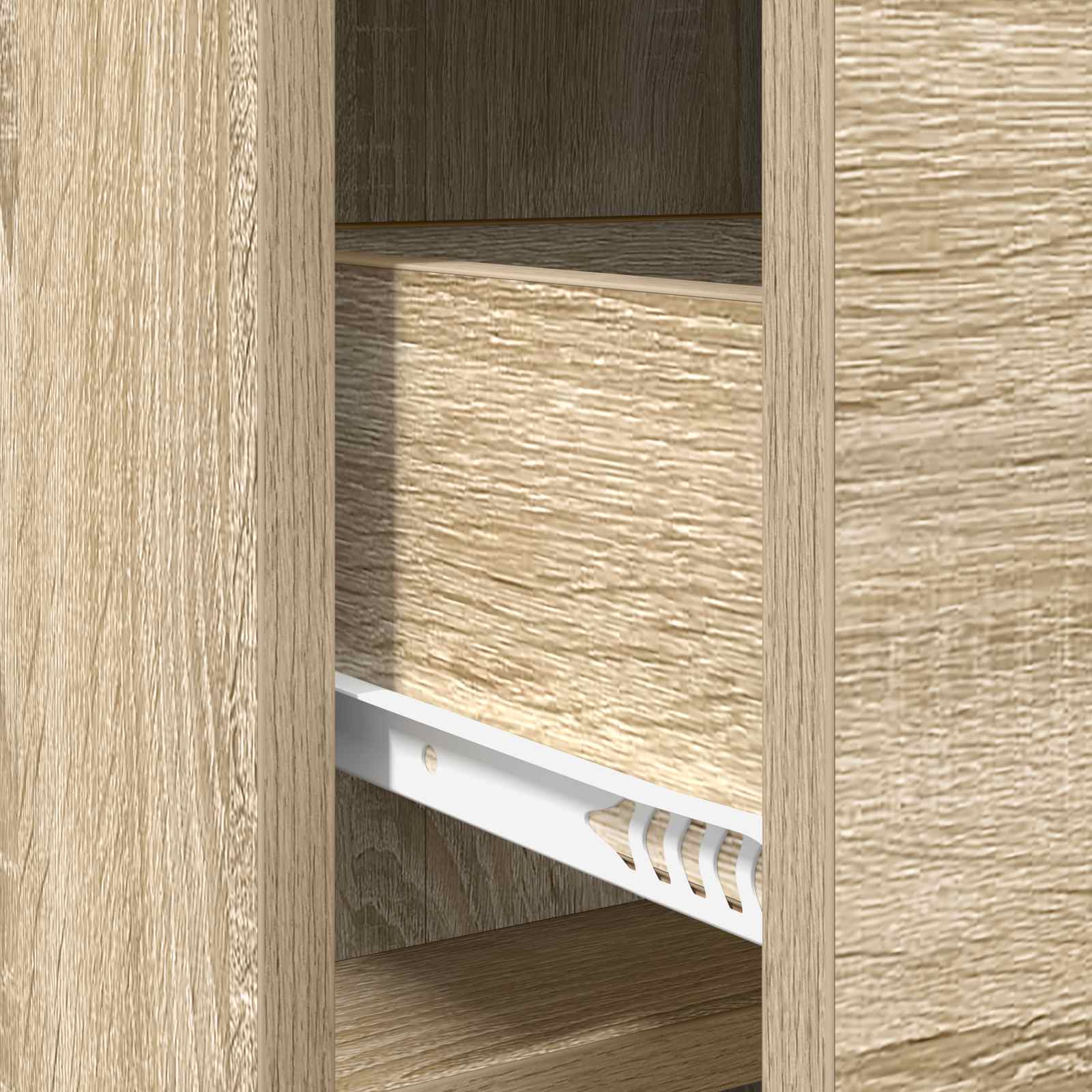 Πλαϊνό γραφείο Sonoma Δρυς 75 x 33 x 80 εκ Επεξεργασμένο Ξύλο - Pakobazaar