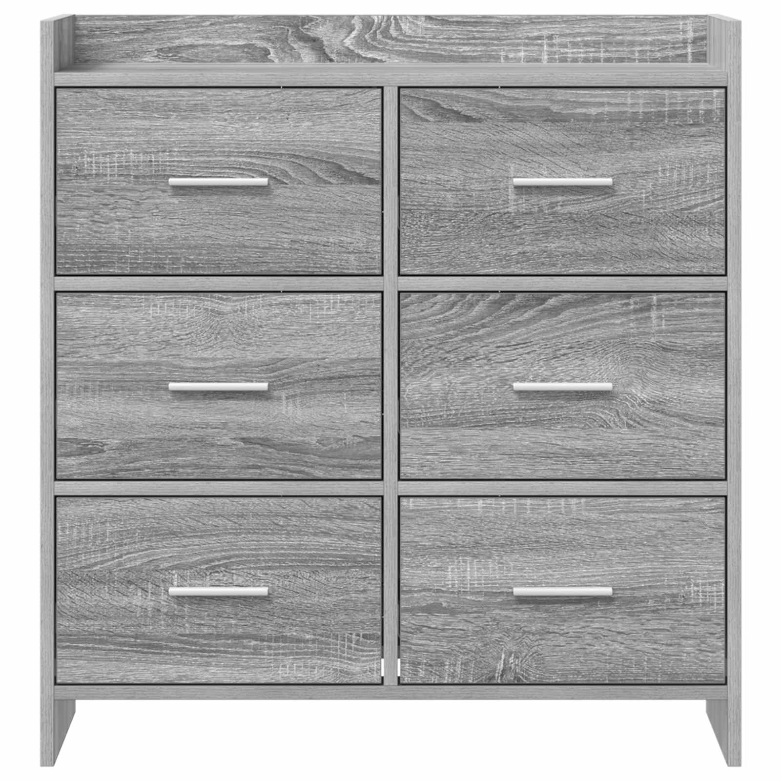 Πλαϊνό γραφείο Γκρι Sonoma 75 x 33 x 80 εκ Επεξεργασμένο Ξύλο