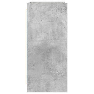 Πλαϊνό γραφείο Γκρι Σκυροδέματος 75 x 36 x 80 εκ - Pakobazaar