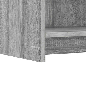 Πλαϊνό γραφείο Γκρι Sonoma 75 x 36 x 80 εκ Επεξεργασμένο Ξύλο - Pakobazaar