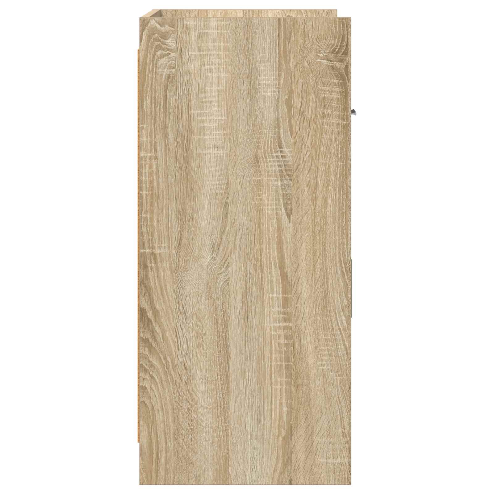 Πλαϊνό γραφείο Sonoma Δρυς 75 x 36 x 80 εκ Επεξεργασμένο Ξύλο