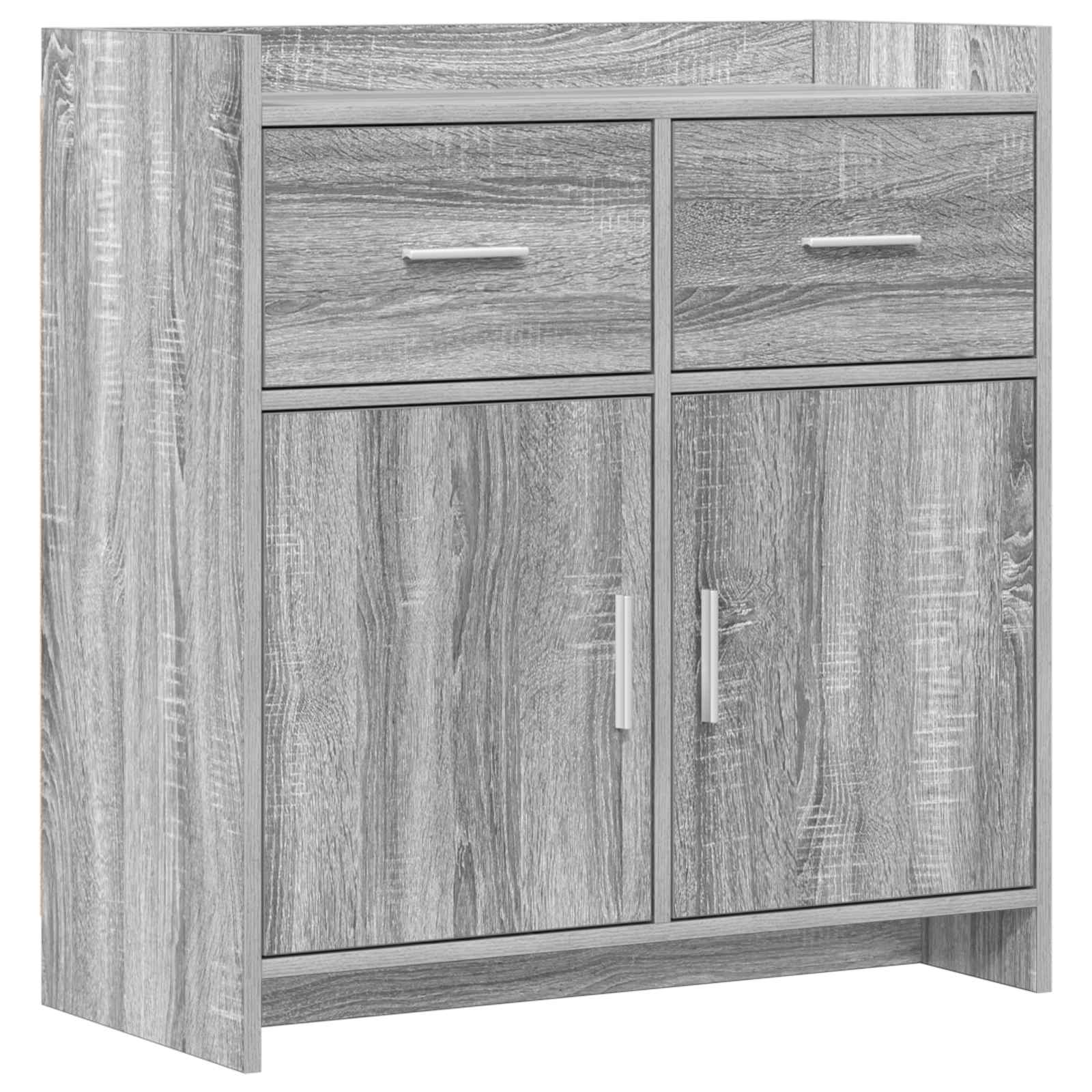 Πλαϊνό γραφείο Γκρι Sonoma 75 x 36 x 80 εκ Επεξεργασμένο Ξύλο