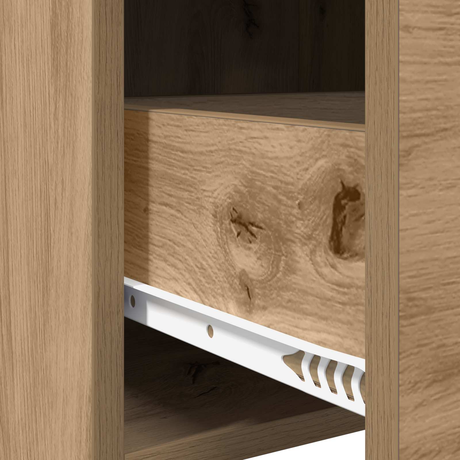 Πλαϊνό γραφείο Artisan Δρυς 75 x 36 x 80 εκ Επεξεργασμένο Ξύλο - Pakobazaar