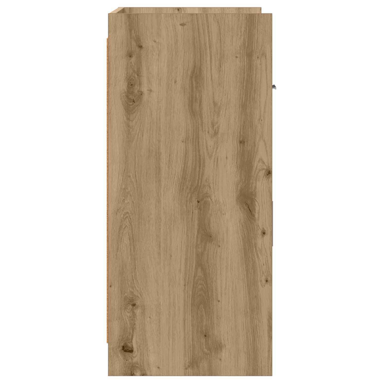 Πλαϊνό γραφείο Artisan Δρυς 75 x 36 x 80 εκ Επεξεργασμένο Ξύλο - Pakobazaar