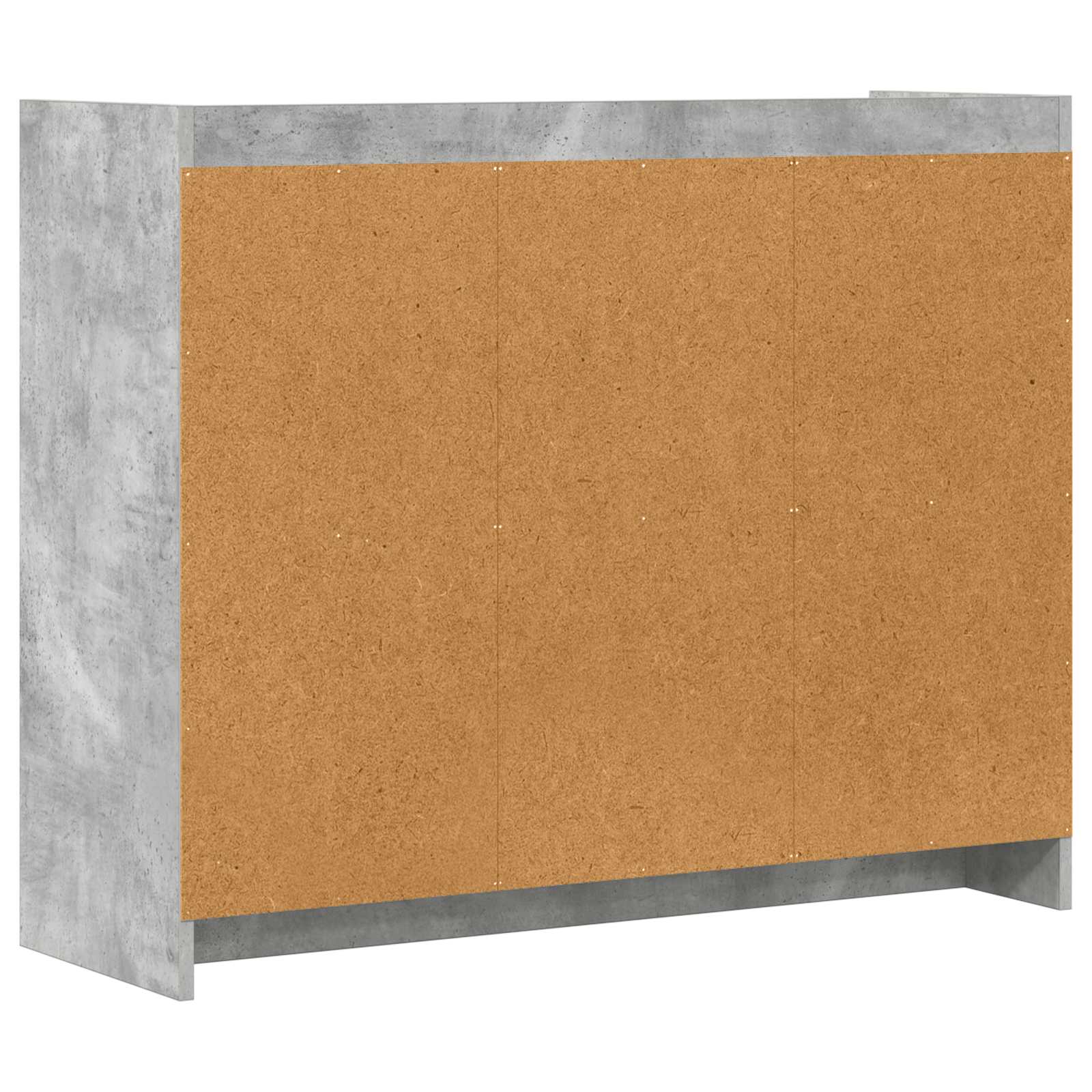 Πλαϊνό γραφείο Γκρι Σκυροδέματος 98,5 x 33 x 80 εκ