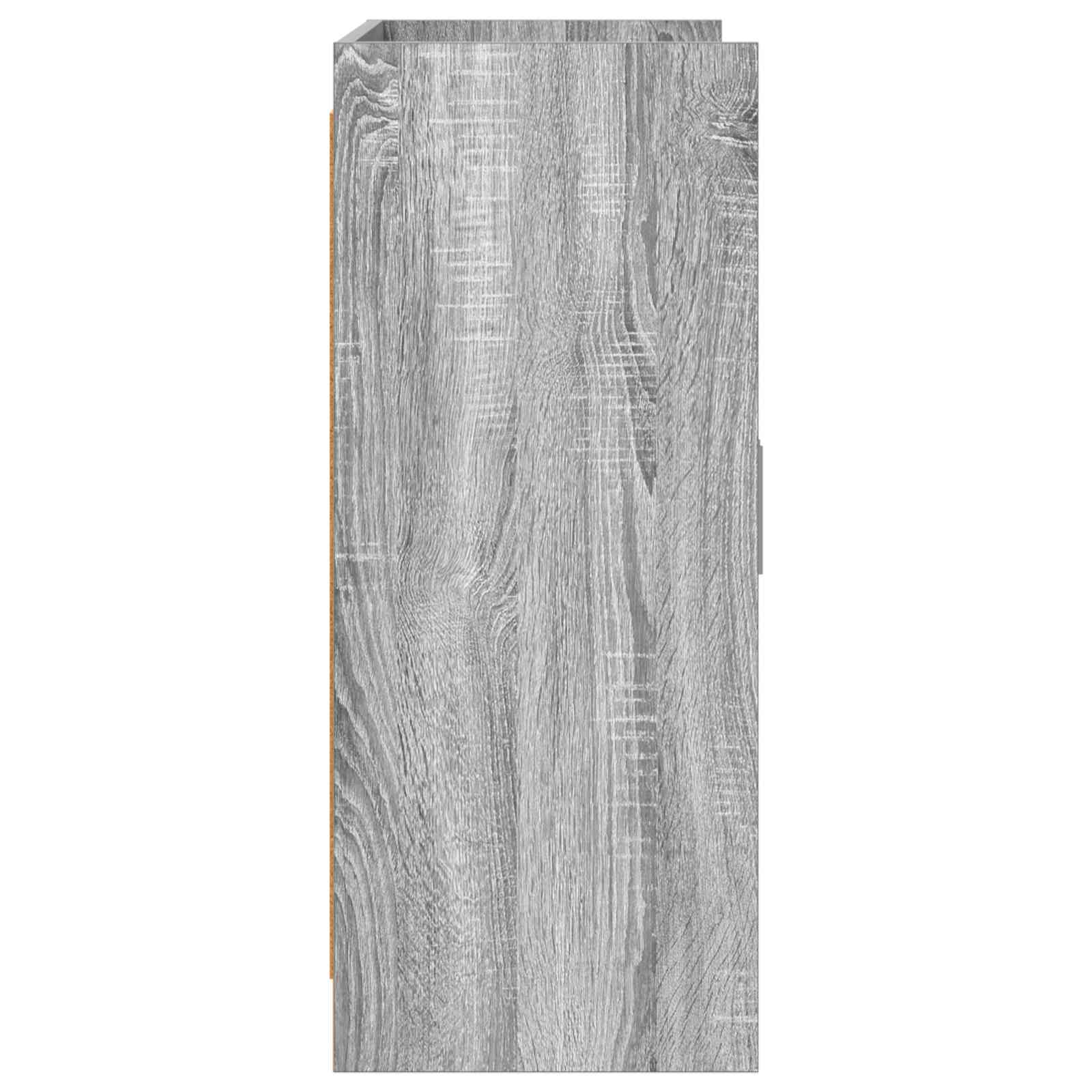 Πλαϊνό γραφείο Γκρι Sonoma 98,5 x 33 x 80 εκ Επεξεργασμένο Ξύλο