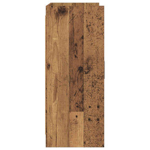 Πλαϊνό γραφείο Παλαιωμένο ξύλο 98,5 x 33 x 80 εκ - Pakobazaar