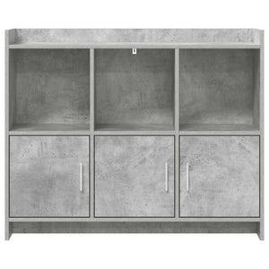 Πλαϊνό γραφείο Γκρι Σκυροδέματος 98,5 x 33 x 80 εκ - Pakobazaar