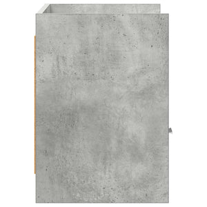 Ντουλάπι TV 71,5 x 33 x 47 εκ. Γκρι Σκυροδέματος - Pakobazaar