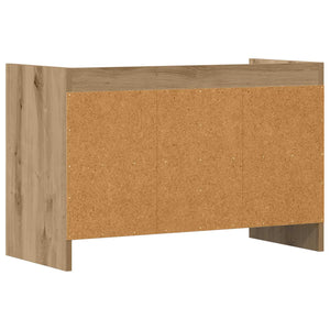 Ντουλάπι TV 71,5 x 33 x 47 εκ. Artisan Δρυς Επεξεργασμένο Ξύλο - Pakobazaar