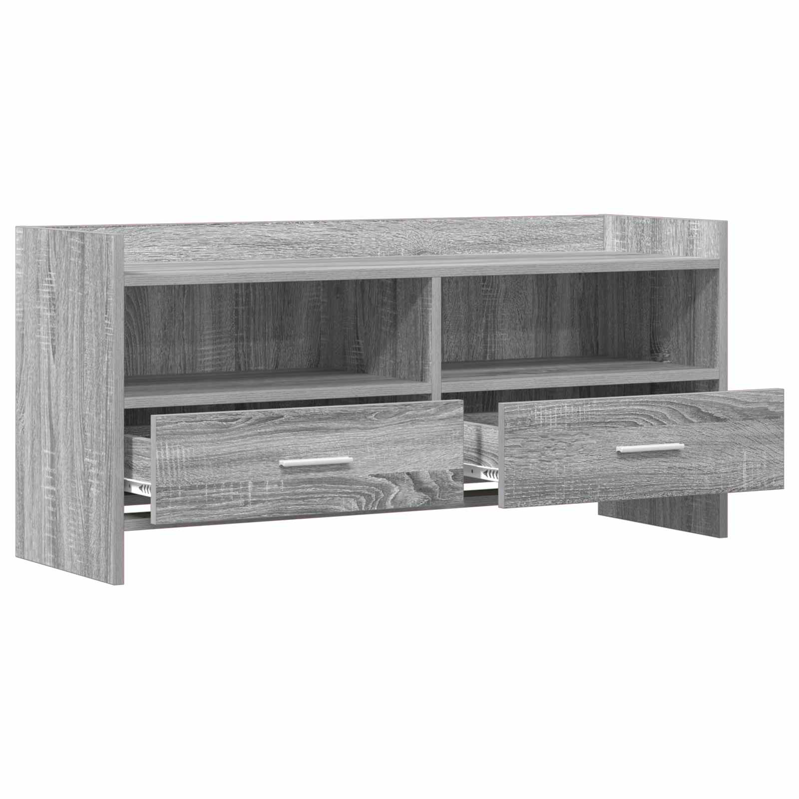 Ντουλάπι TV 100 x 33 x 47 εκ Γκρι Sonoma Επεξεργασμένο Ξύλο