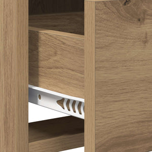 Ντουλάπι TV 100 x 33 x 47 εκ Artisan Δρυς Επεξεργασμένο Ξύλο - Pakobazaar