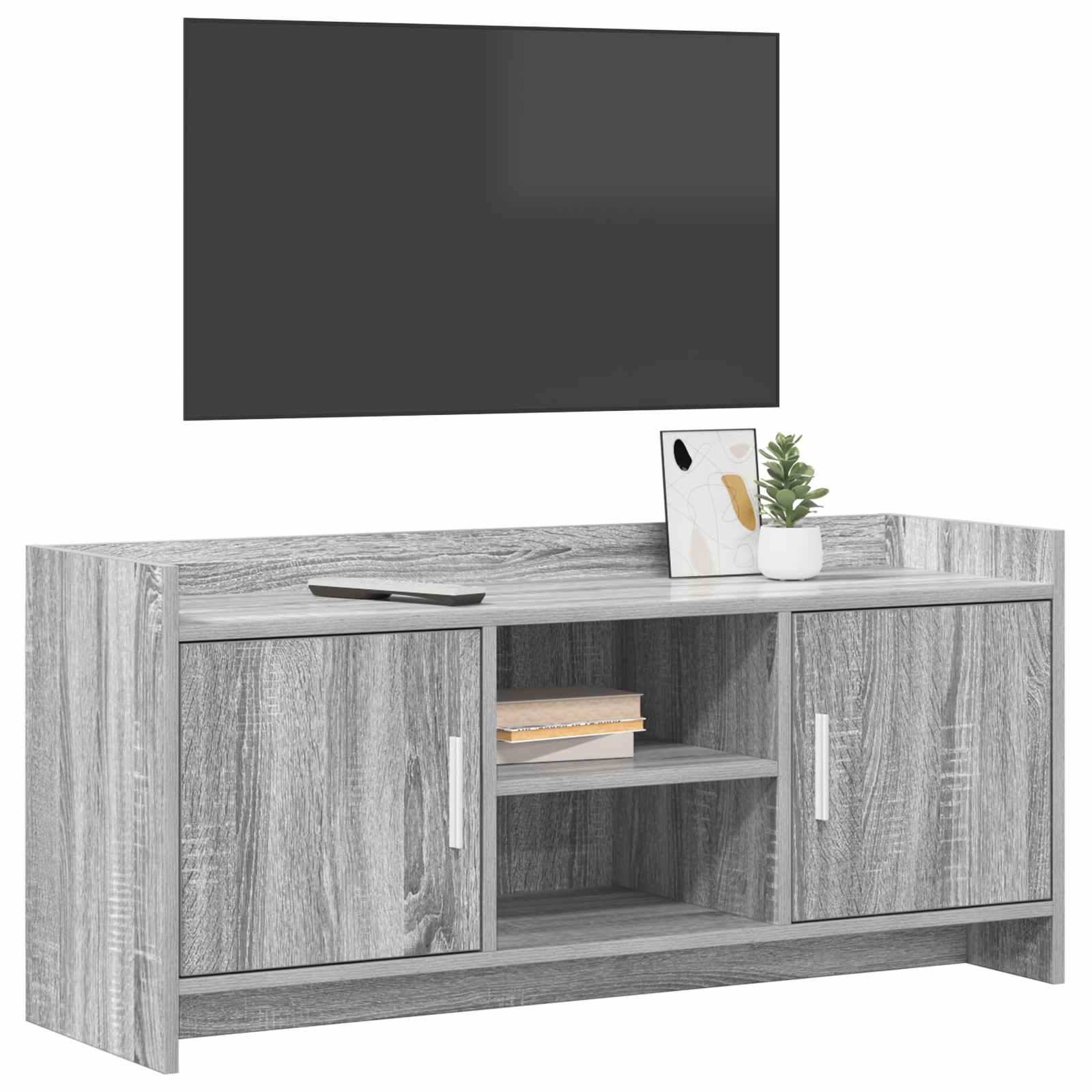 Ντουλάπι TV 102 x 33 x 47 εκ Γκρι Sonoma Επεξεργασμένο Ξύλο