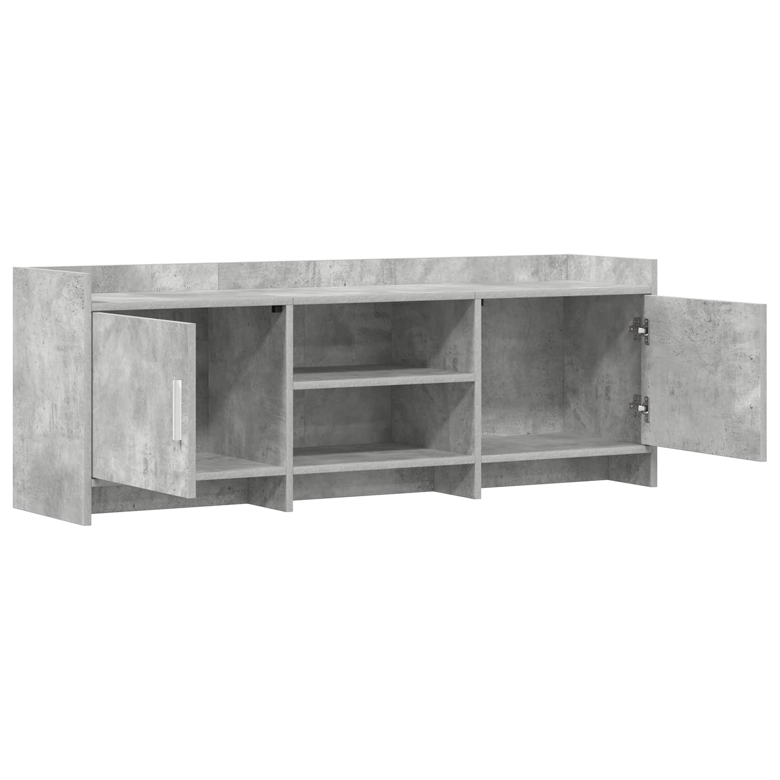 Ντουλάπι TV 130 x 33 x 47 εκ Γκρι Σκυροδέματος - Pakobazaar