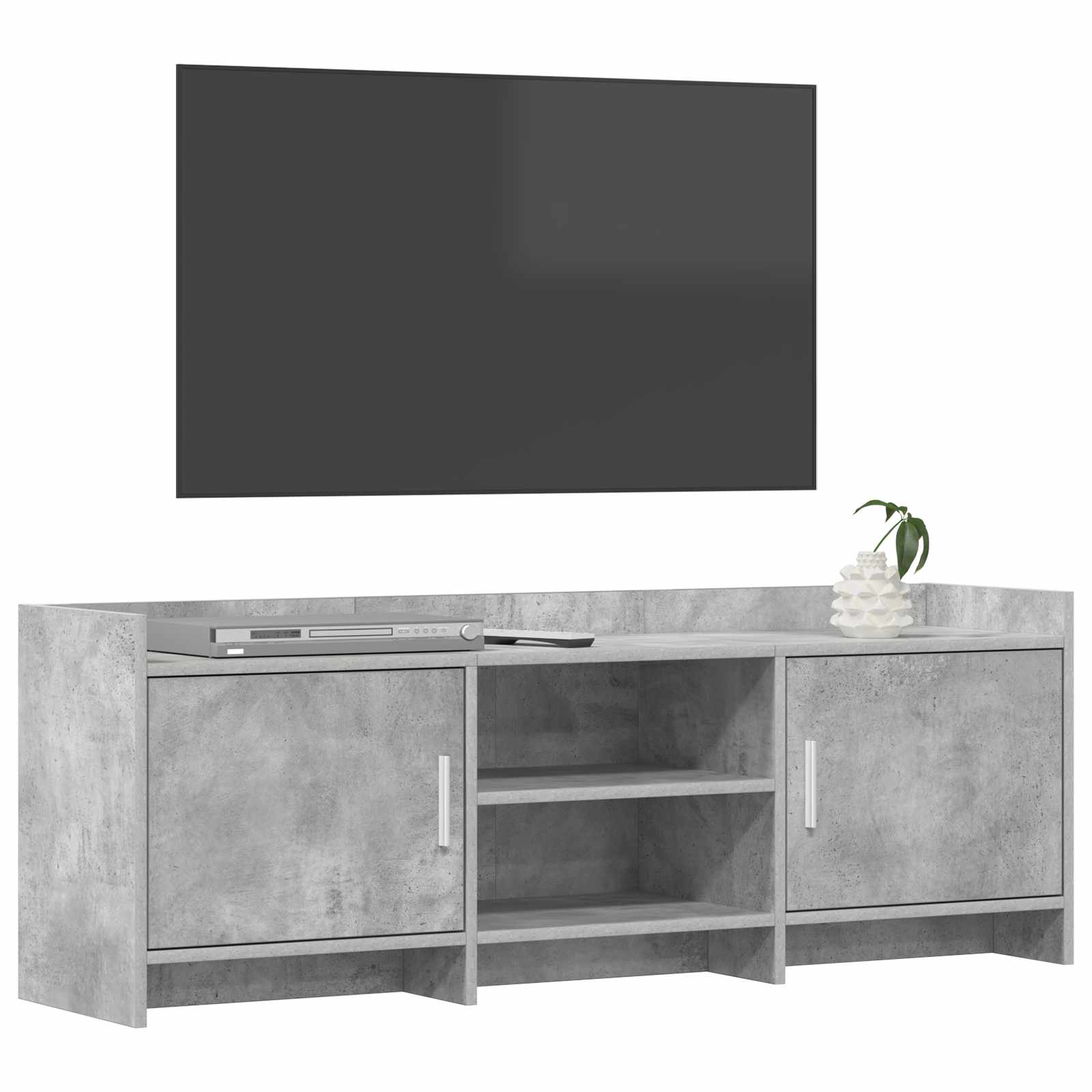 Ντουλάπι TV 130 x 33 x 47 εκ Γκρι Σκυροδέματος - Pakobazaar