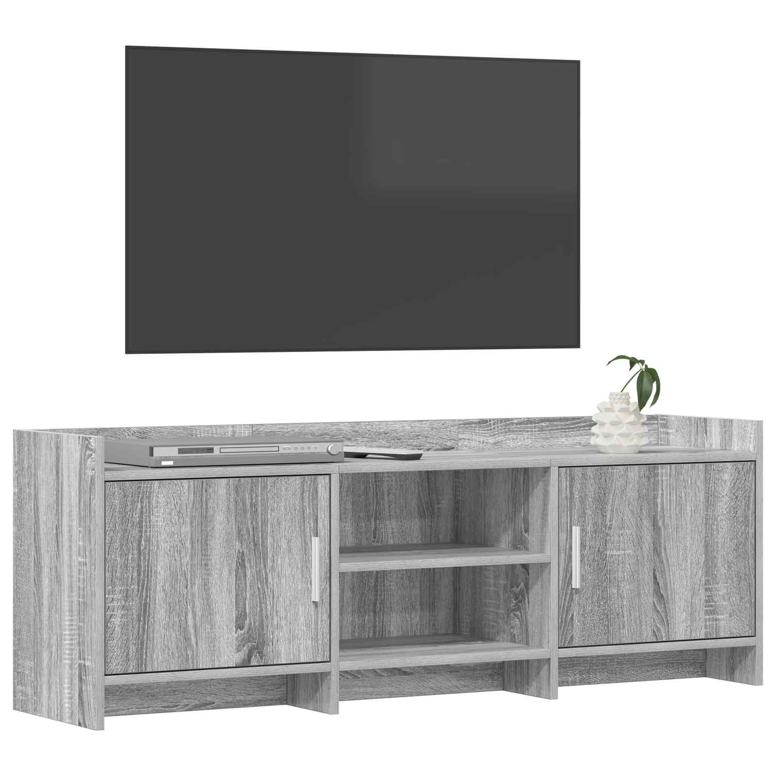 Ντουλάπι TV 130 x 33 x 47 εκ Γκρι Sonoma Επεξεργασμένο Ξύλο