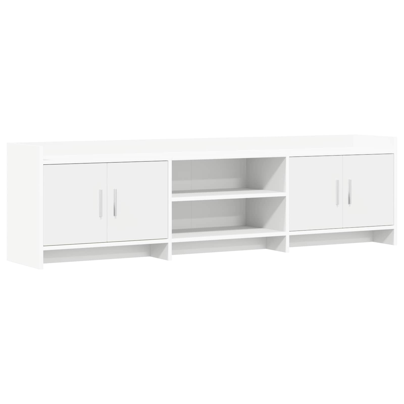 Ντουλάπι TV 168 x 33 x 47 εκ. Λευκό Επεξεργασμένο Ξύλο