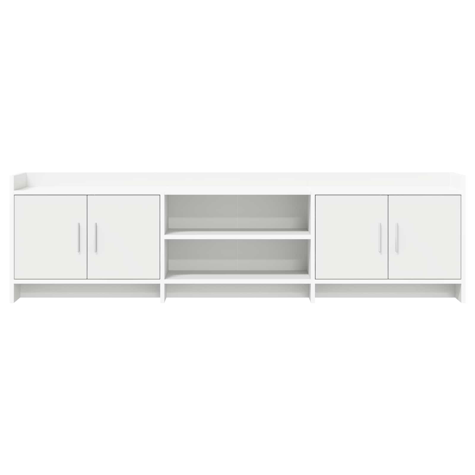 Ντουλάπι TV 168 x 33 x 47 εκ. Λευκό Επεξεργασμένο Ξύλο