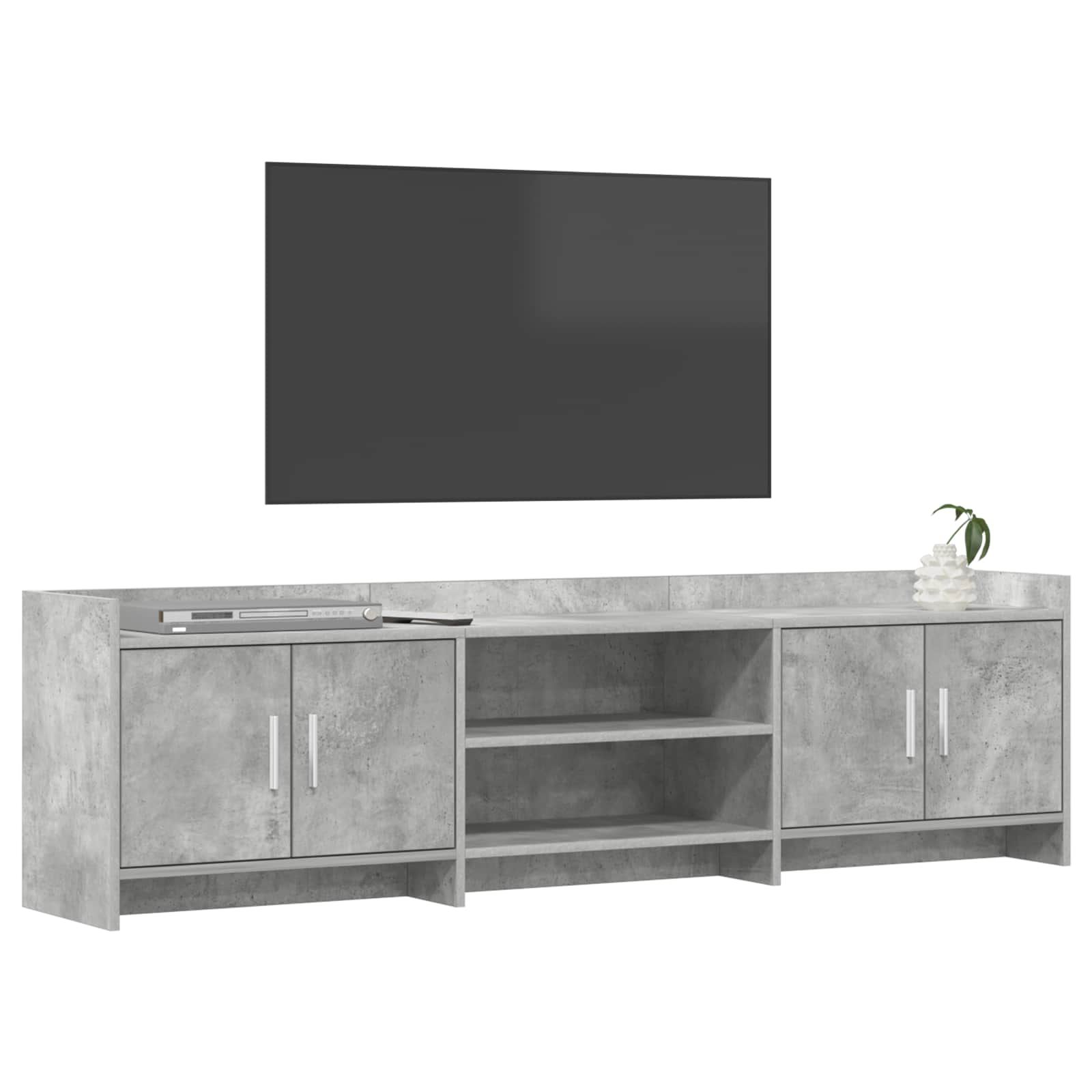 Ντουλάπι TV 168 x 33 x 47 εκ. Γκρι Σκυροδέματος