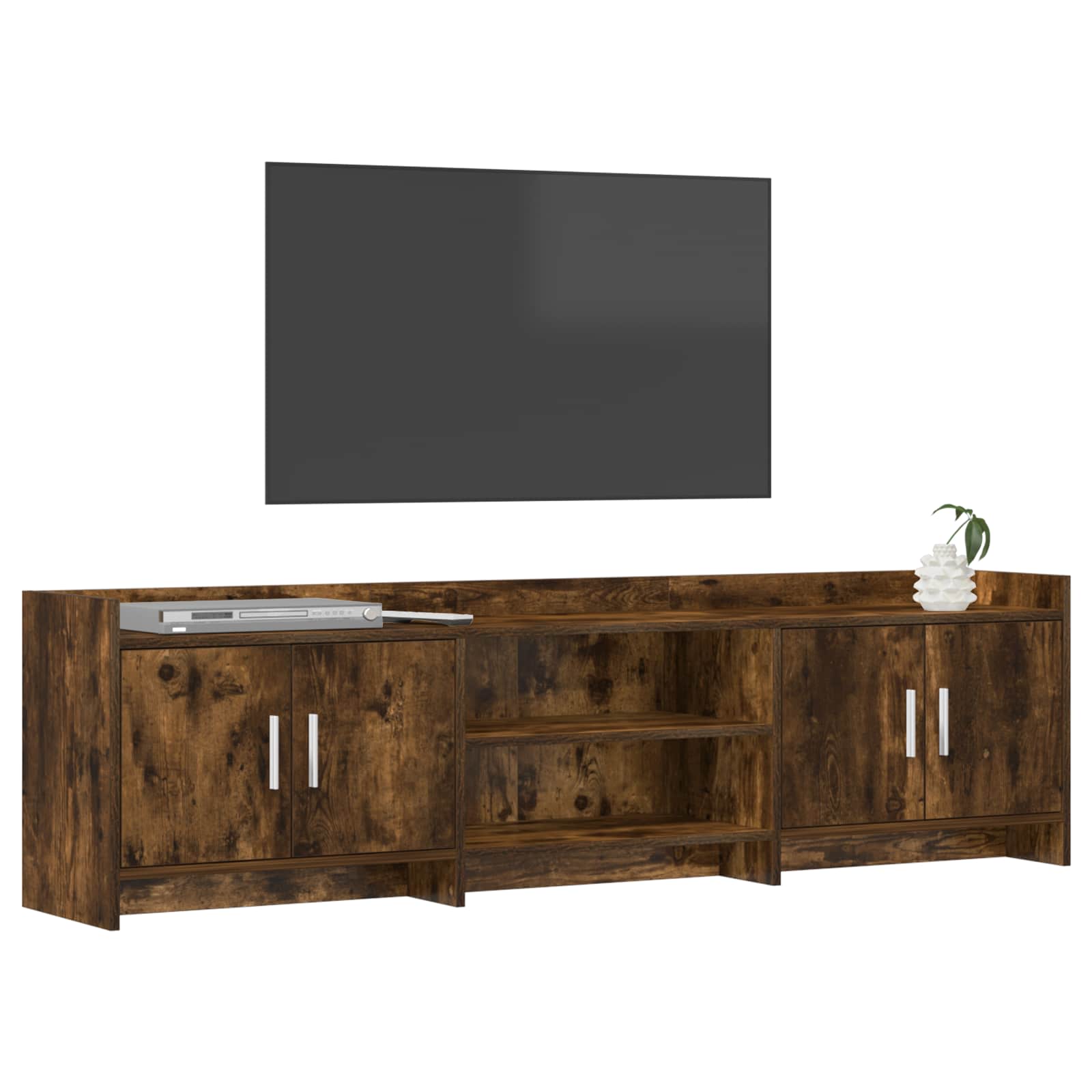 Ντουλάπι TV 168 x 33 x 47 εκ. Καπνισμένο Ξύλο Δρυός