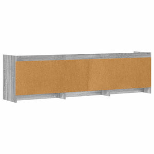 Ντουλάπι TV 168 x 33 x 47 εκ. Γκρι Sonoma Επεξεργασμένο Ξύλο - Pakobazaar