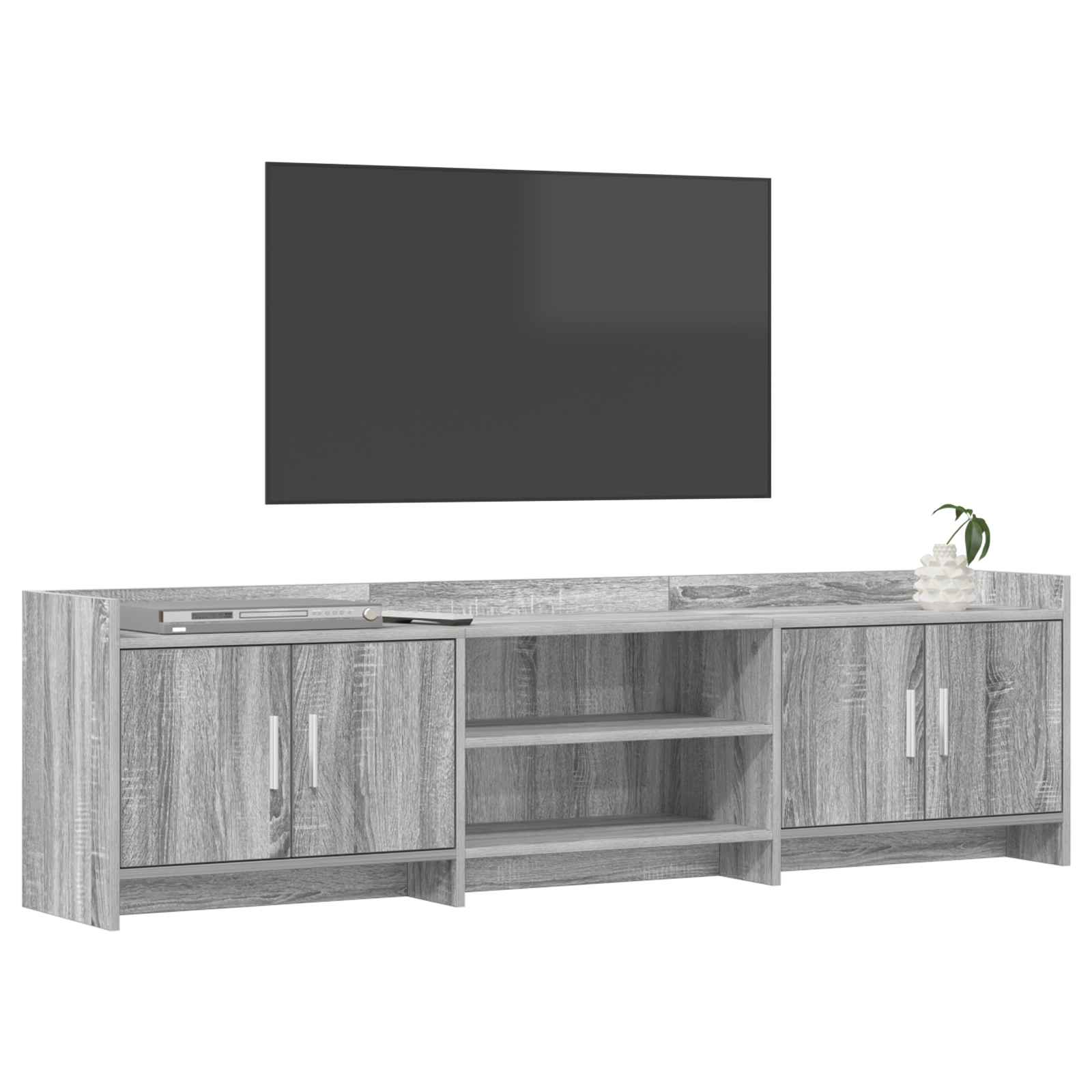 Ντουλάπι TV 168 x 33 x 47 εκ. Γκρι Sonoma Επεξεργασμένο Ξύλο