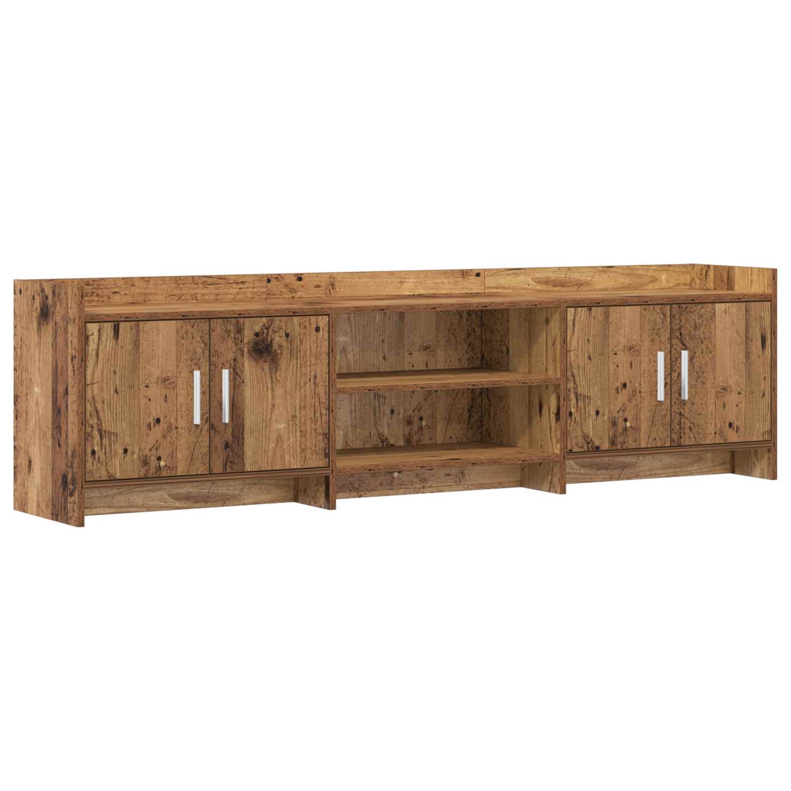 Ντουλάπι TV 168 x 33 x 47 εκ. Παλαιωμένο ξύλο - Pakobazaar